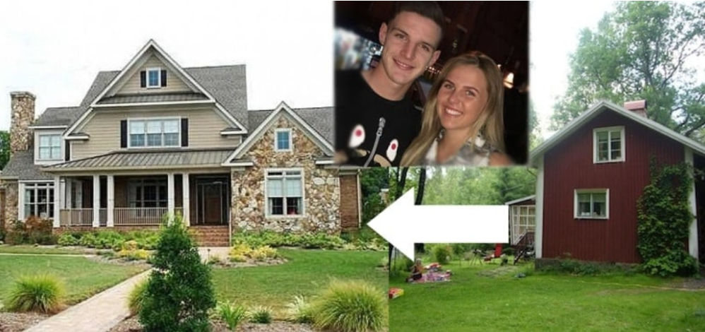 A casa onde Declan Rice mora