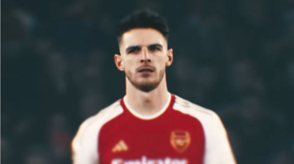 Declan Rice no Arsenal Club