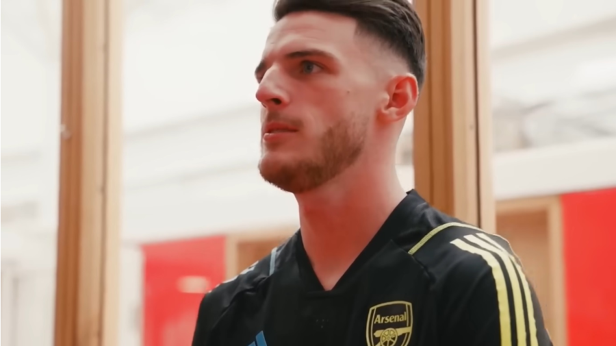 Declan Rice no Arsenal