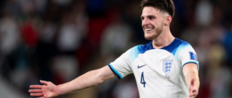 Declan Rice explica por que não comemorou seu gol contra a Irlanda
