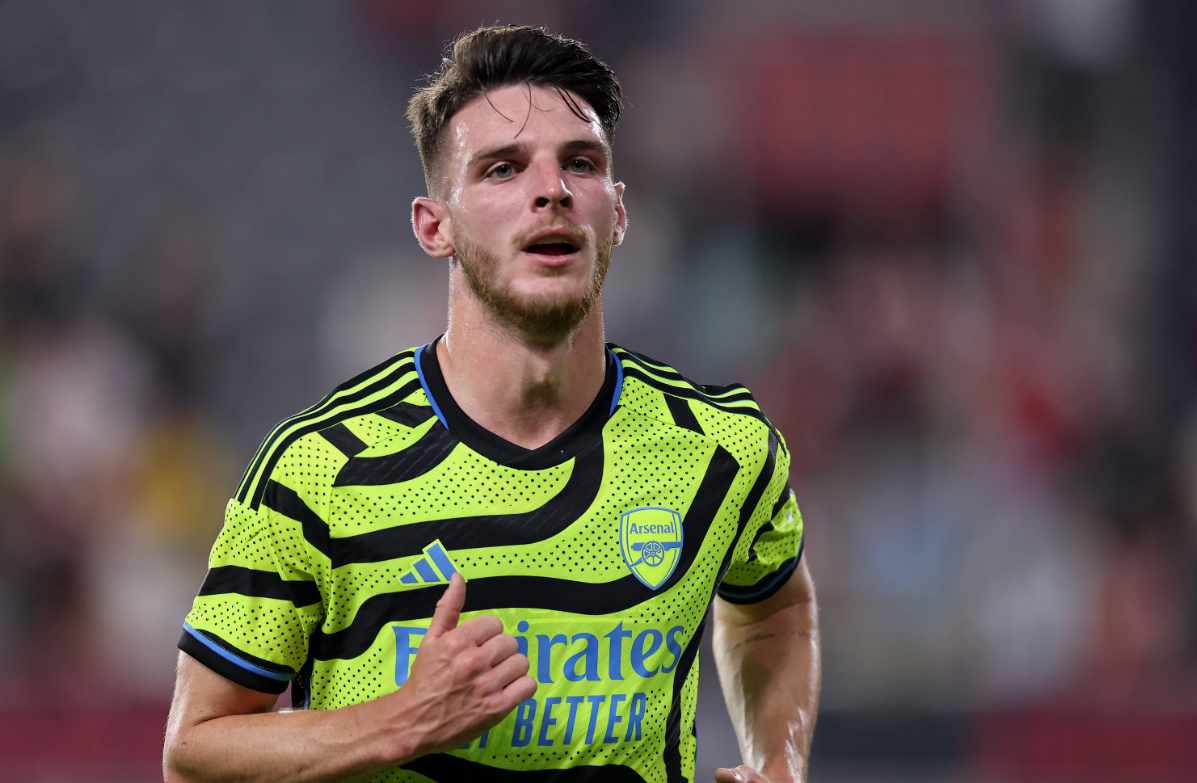 Arteta avalia transferência de Declan Rice para o Arsenal