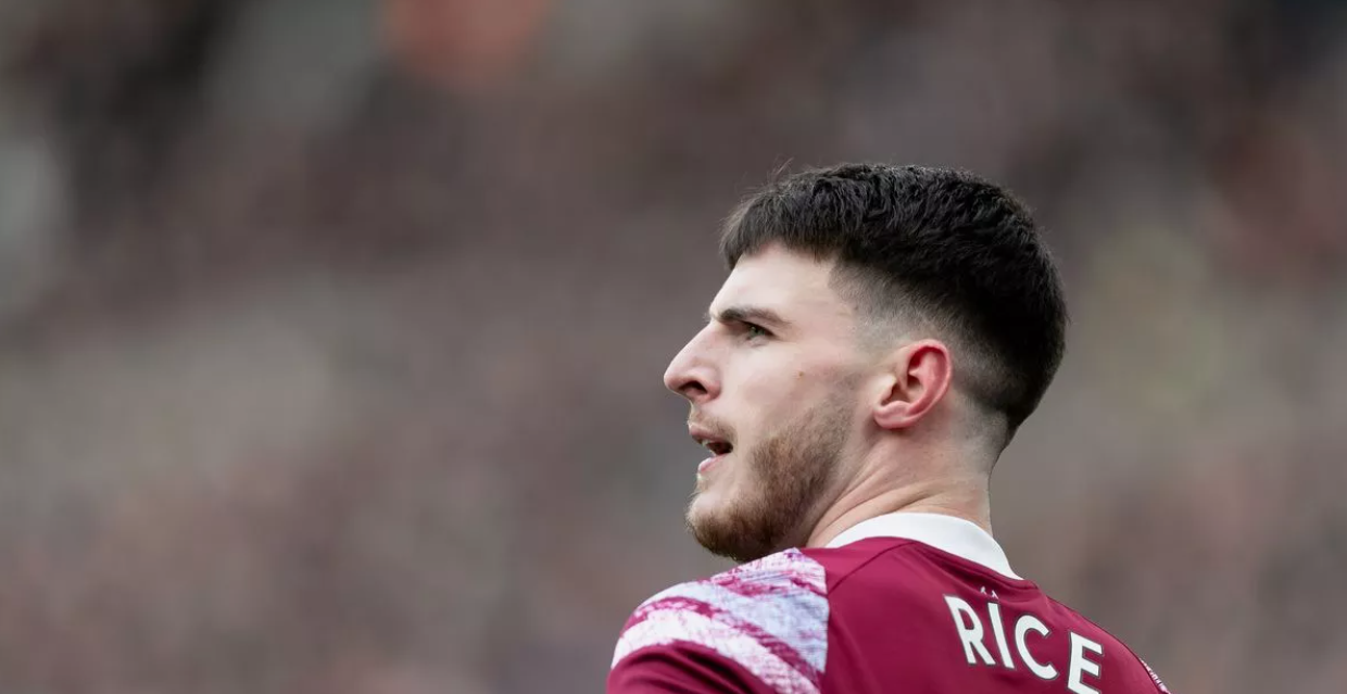 Mikel Arteta sobre a lesão de Declan Rice