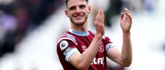Declan Rice faz história: dois gols de falta contra o Real Madrid e recordes na Liga dos Campeões